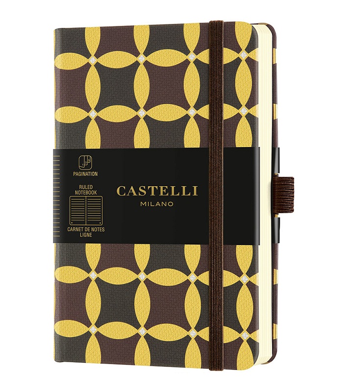 Castelli Milano GOLD Corianders Notebook Rigid cover