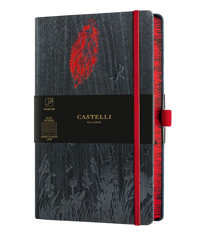 Castelli Milano FORESTA Leaf Notebook Rigid cover