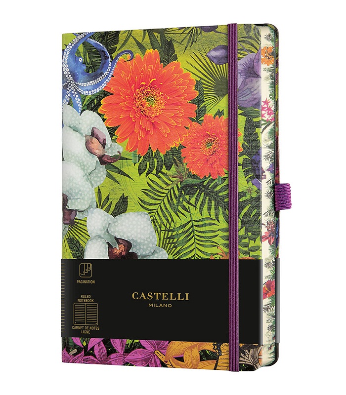 Castelli Milano EDEN Orchid Notebook Rigid cover