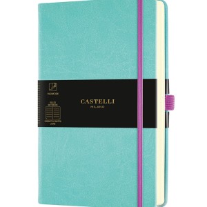 Castelli Milano AQUARELA Jade Green Notebook Rigid cover