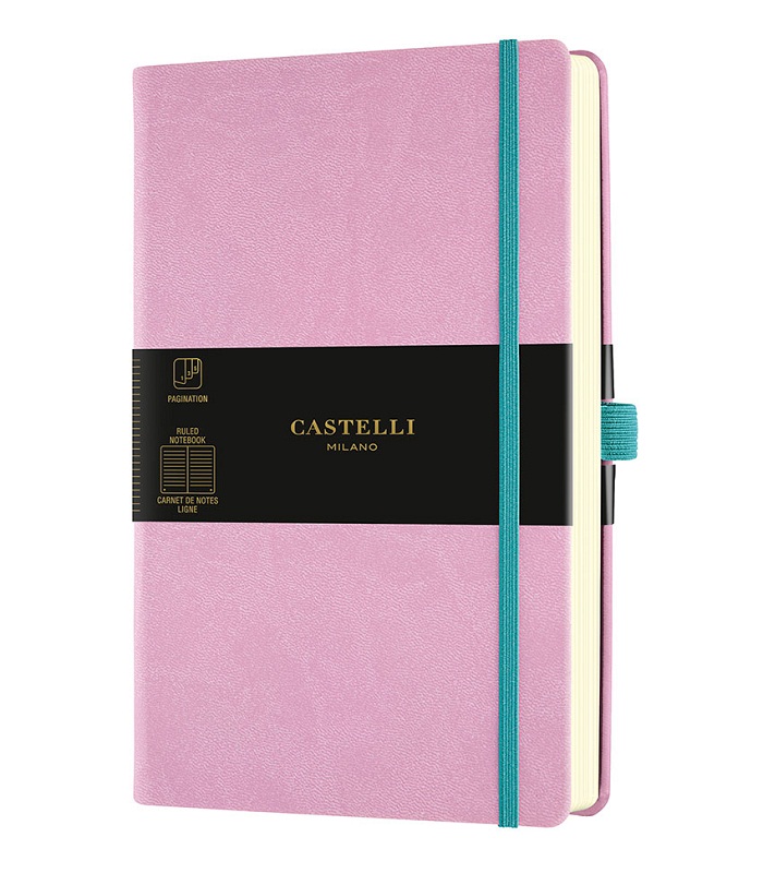 Castelli Milano AQUARELA Mallow Notebook Rigid cover
