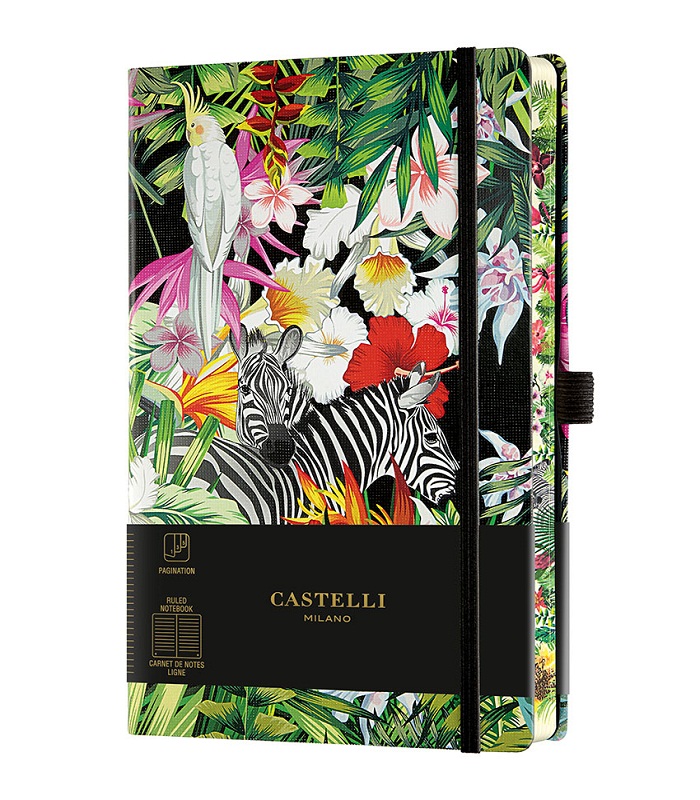 Castelli Milano EDEN Zebras Notebook Rigid cover