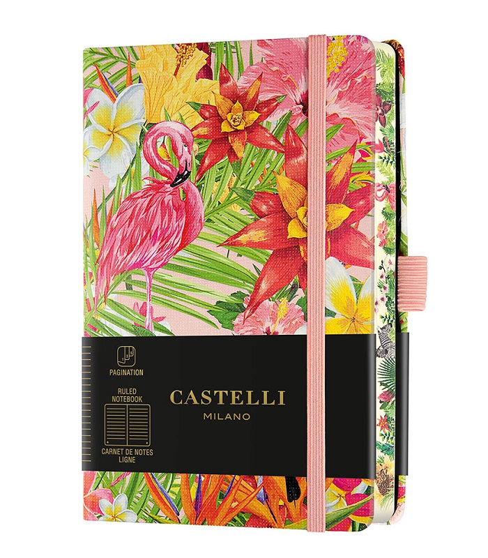 Castelli Milano EDEN Flamingo Notebook Rigid cover
