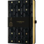 Castelli Milano COPPER & GOLD Weaving Gold Notebook Rigid cover