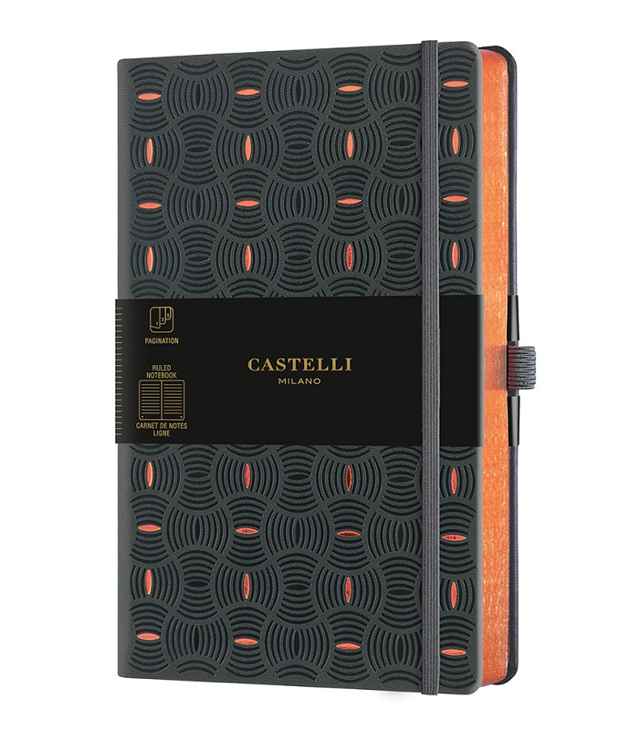 Castelli Milano COPPER & GOLD Rice Grain Copper Notebook Rigid cover