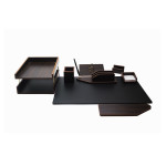 Desk Set With 8 Pieces New Brown