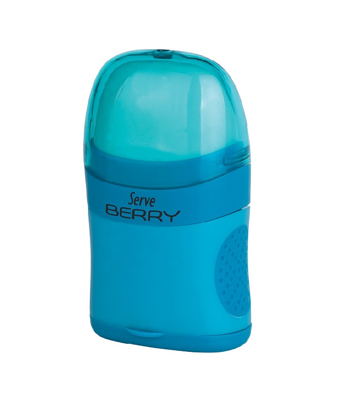 Serve Berry - Fluo Colours Eraser & Sharpener