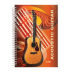 Notte® Music Carton Cover Notebook
