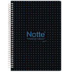 Notte® Black PP Cover Notebook