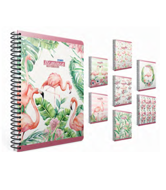 Gipta Flamingo PP Cover Notebook
