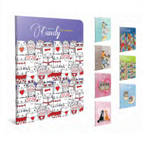 Gipta Candy PP Cover Lined Notebook