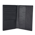 Cross Men's Artificial Leather Global Passport/Travel Wallet with CROSS Metal Agenda Pen - Black - Cross insignia Range