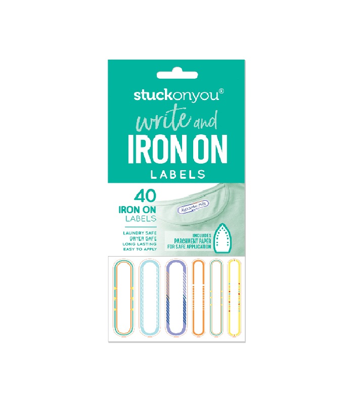 Stuck On You Labels - Iron On - Generic