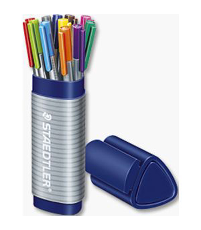 STAEDTLER triplus fine liner limited big pen set (12 colors)