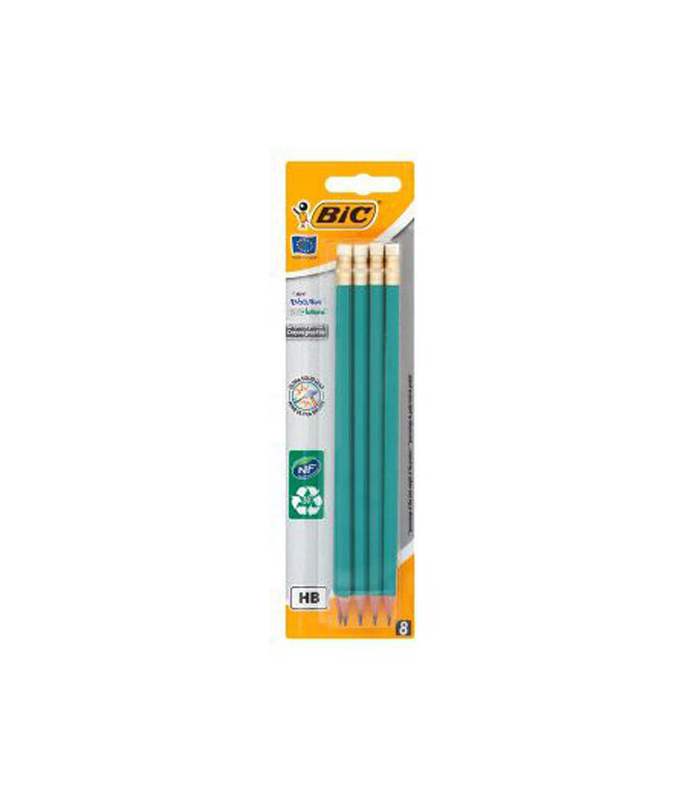 Bic Wood Free Graphite Pencil With Eraser