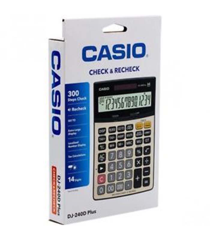 Casio DJ-240D plus Desk Calculator