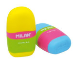 Milan Capsule Sharpener Erasers