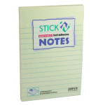 Hopax Stick'n 21056 6 x 4, Line,100 sheets,Pastel paper