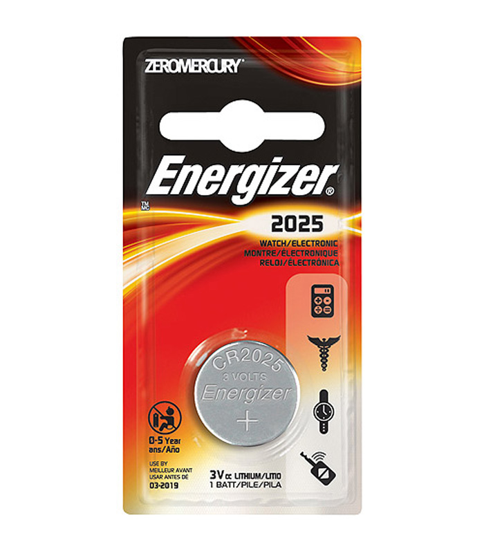 Energizer 2025 Lithium Coin Battery 1 Pack
