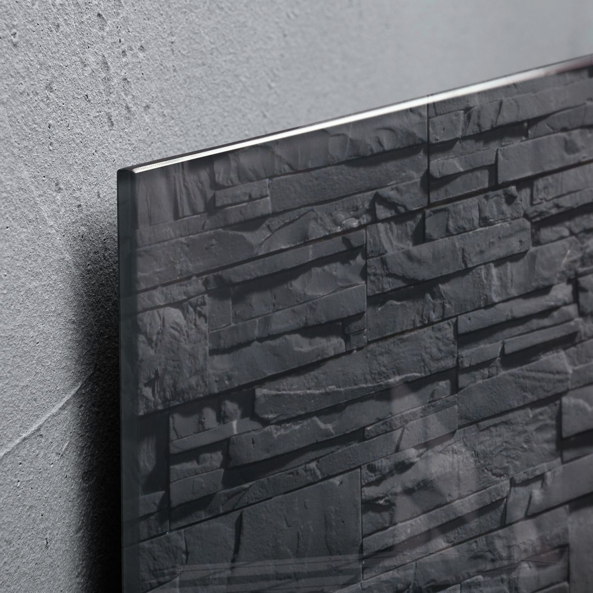 Sigel Magnetic Glass Board artverum® Black