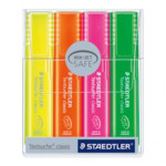 Staedtler Highlighter Rainbow Colours Textsurfer Classic (Pack of 4)