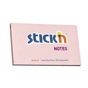 Hopax Stick'n NOTES Regular Notes Pastel 3＂x5＂