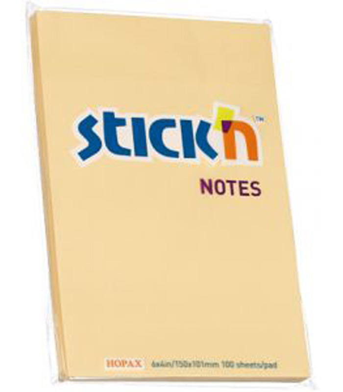 Hopax Stick'n 21394 6 x 4, 100 sheets,Pastel paper