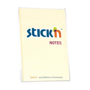 Hopax Stick'n NOTES Regular Notes Pastel 6＂x4＂