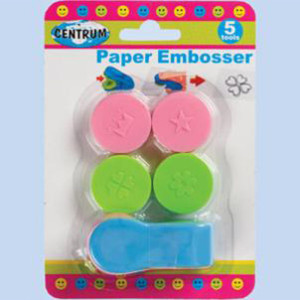 Centrum Children's Art Set: Craft Paper Embosser 5pcs