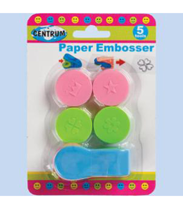 Centrum Children's Art Set: Craft Paper Embosser 5pcs