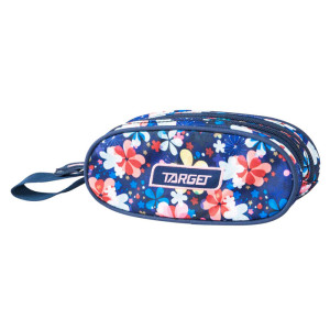 Pencil Case Compact Target Allover Flower Sky